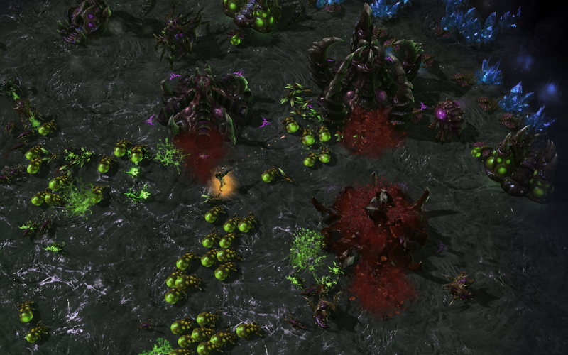 Illustration for article titled New StarCraft II: Heart of the Swarm Screen Shots, Annotated For Your Pleasure